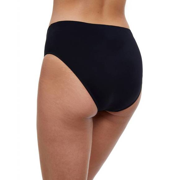 NEW PROFILE BY GOTTEX shirred tankini bottom in tutti frutti black - Picture 2 of 2